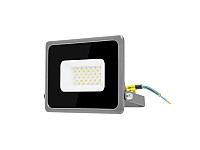 Прожектор WOLTA WFL-30W/07 30Вт 6500К IP65 2700лм серый 168х138/110х32 1/30