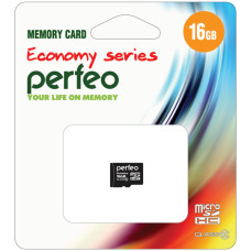 Карта памяти micro SDHC PERFEO 32GB (Class 10) (w/o Adapter) ECONOMY series 10/100 Карта памяти micro SDHC PERFEO 32GB (Class 10) (w/o Adapter) ECONOMY series 10/100