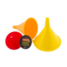Набор воронок 3 шт., FS-1, размер:11*10,5*10см Mallony /3
