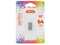 Perfeo USB флэш-диск 64GB M12 Metal Series