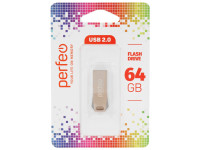 Perfeo USB флэш-диск 64GB M13 Metal Series