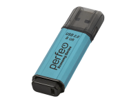 Perfeo USB флэш-диск 8GB E02 Blue economy series