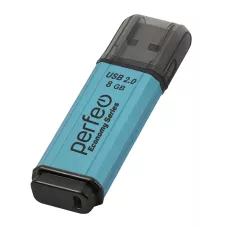 Perfeo USB флэш-диск 8GB E02 Blue economy series