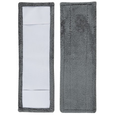 Насадка из микрофибры цвет серый (для Mop Click)  44х14,5 см 1/15