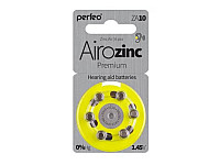 Батарейка Perfeo ZA10/6BL Airozinc Premium для слухового аппарата /60