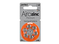 Батарейка Perfeo ZA13/6BL Airozinc Premium для слухового аппарата /60