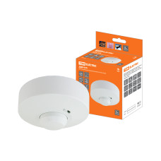 Датчик движения микроволновый (потол.) ДДМ-03П 5,8ГГц, 1200Вт, 10-720с, 1-8м, 3+лк, 180(сбоку) 1/100 Датчик движения микроволновый (потол.) ДДМ-03П 5,8ГГц, 1200Вт, 10-720с, 1-8м, 3+лк, 180(сбоку) 1/100