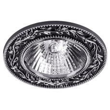 Точечный светильник Luminarte MR16 (GU5,3) d87*32мм хром с узором /10 Точечный светильник Luminarte MR16 (GU5,3) d87*32мм хром с узором /10