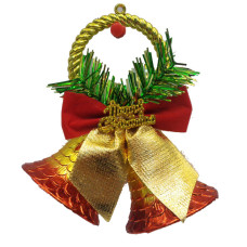 Украшение подвесное "Колокольчики" 02,материал: пластмасса, размер: 13*11см Украшение подвесное "Колокольчики" 02,материал: пластмасса, размер: 13*11см