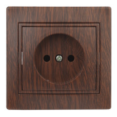 Розетка Intro Plano 1-201-10 без заземления 2P, 16А-250В, IP20, СУ, венге ЦЕНА ▼ Розетка Intro Plano 1-201-10 без заземления 2P, 16А-250В, IP20, СУ, венге ЦЕНА ▼