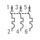 Авт. выкл. EKF ВА47-63 3P 25А 4,5kA х-ка С PROxima 4/40