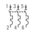 Автоматический выключатель ВА47-63 3P 40А (С) 4,5kA х-ка PROXIMA EKF 4/40
