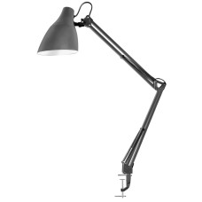 Настольный светильник Camelion KD-335 C09 230V, 40W, E27, струбцина, светло-серый /5 Настольный светильник Camelion KD-335 C09 230V, 40W, E27, струбцина, светло-серый /5
