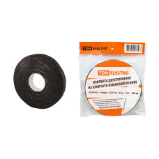 Изолента TDM ХБ 19мм*7м, двусторонняя (100 г),/мин.пар.5шт Изолента TDM ХБ 19мм*7м, двусторонняя (100 г), /мин.пар.5шт