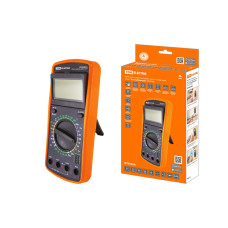 Мультиметр цифровой ударо- пыле- защищенный серия "МастерЭлектрик", DT9205A TDM 1/20 Мультиметр цифровой ударо- пыле- защищенный серия "МастерЭлектрик", DT9205A TDM 1/20