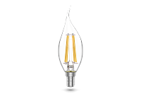 Gauss Лампа светодиодная Basic Filament 5,5W 530lm 4100К Е14 (3 лампы в упак) 1/20