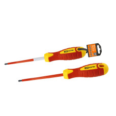 Отвертка крестовая диэлектрическая тип PH1x80, серия «ЭкспертЭлектрик» TDM 12/120 Отвертка крестовая диэлектрическая тип PH1x80, серия «ЭкспертЭлектрик» TDM 12/120