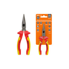 Длинногубцы диэлектрические, 160 мм, 1000 В, CR-V, «ЭкспертЭлектрик» TDM 6/60 Длинногубцы диэлектрические, 160 мм, 1000 В, CR-V, «ЭкспертЭлектрик» TDM 6/60