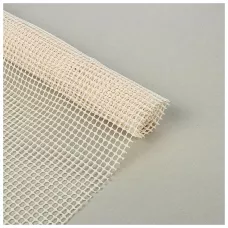 Подложка антискользящая под ковер Доляна 60х120 см, цвет белый