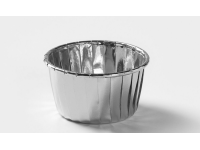 Форма для выпечки круглая 6,5х6,5x4 см "Серебро" 50/500