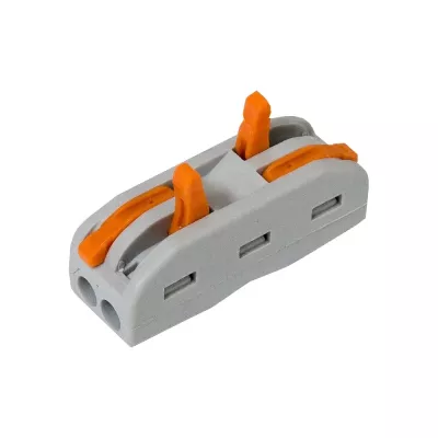 412-2 проходная 2 полюса 0,08-4мм2 Сириус Строительно-монтажная клемма СМК 222(50) 412-2 проходная 2 полюса 0,08-4мм2 Сириус Строительно-монтажная клемма СМК 222(50)