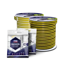 Уплотнитель для окон и дверей коричневый Tytan Professional D 6m x 9mm x 7,5mm Уплотнитель для окон и дверей коричневый Tytan Professional D 6m x 9mm x 7,5mm