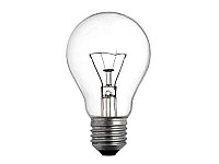Лампа накаливания  А50 230-60 (ГОФРА., груша, А50, Е27, 60Вт,230В, прозрачная) Кратно- 100 шт