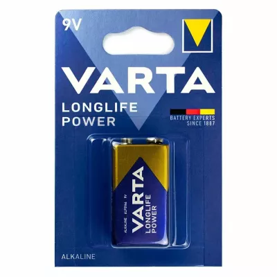 Батарейка VARTA Longlife Power 6LR61 9V BL1