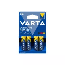 Батарейка VARTA Longlife Power AA LR6  Alkaline BL 4 4/80/400