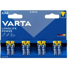 Батарейка VARTA Longlife Power AAA LR03 Alkaline BL 8 8/160 Батарейка VARTA Longlife Power AAA LR03 Alkaline BL 8 8/160