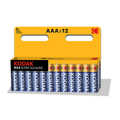 Батарейка Kodak max LR03 BL-12 12/720/23040  (30952805)