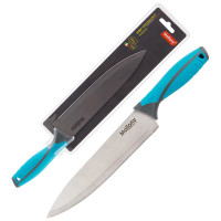 Нож с прорезиненной рукояткой ARCOBALENO MAL-01AR поварской, 20 см Mallony 1/12