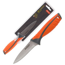 Нож с прорезиненной рукояткой ARCOBALENO MAL-04AR для овощей, 9,5 см Mallony /2