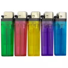 Зажигалка газовая 68L-O (одноразовая, 5 цветов) 50/1000