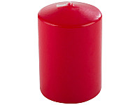 Свеча "Цветущий сад" Deco, красная 8*5.6*5.6 см