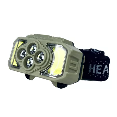 Фонарь налобный, YM-HX-815S 4XPE+2COB (белый+красный) Type-C Индикатор заряда, влагозащ, датч. движ Фонарь налобный, YM-HX-815S 4XPE+2COB (белый+красный) Type-C Индикатор заряда, влагозащ, датч. движ