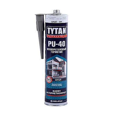 Герметик полиуретановый Tytan Professional PU 40 белый 310 мл мин. отгрузка - 4 шт