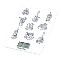 Весы кухонные электронные HomeStar HS-3015А, 7 кг