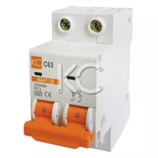 Автоматический выключатель ВА 47-39 2P 63A (С) 4,5kA х-ка КС Автоматический выключатель ВА 47-39 2P 63A (С) 4,5kA х-ка КС