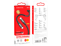 Кабель BX82 Type-C - Type-C 60W, черный, 1 метр BOROFONE /360