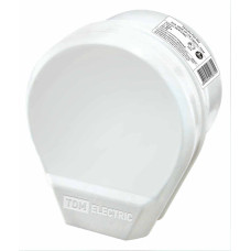 Разъём TDM РШ-ВШ 32А 250В 2Р+РЕ ОУ, белый 6/72