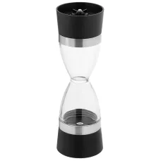 Мельница для специй двойная, PICCANTE, размер: 18*5,6 см, ручная, акриловая