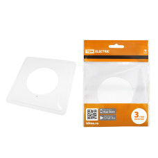 Одноместная защитная рамка TDM для выключателей или розеток для защиты обоев130х130мм,проз/мин.5шт