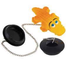 Пробка для ванной декоративная "Крокодил"/2