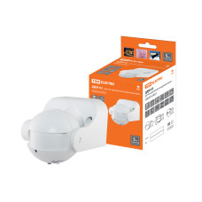 Датчик движения микроволновый ДДМ-02 5,8ГГц 1200Вт, 10-720с, 1-8м, 3+лк, 180гр, IP44, TDM /50 ЦЕНА▼ Датчик движения микроволновый ДДМ-02 5,8ГГц 1200Вт, 10-720с, 1-8м, 3+лк, 180гр, IP44, TDM /50 ЦЕНА▼