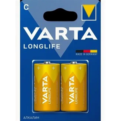 Батарейка VARTA Longlife C/LR14 BL2 2/20/200 К