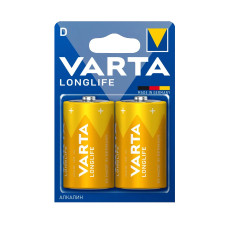 Батарейка VARTA Longlife 2 D/LR20 BL2 2/20/100 К Батарейка VARTA Longlife 2 D/LR20 BL2 2/20/100 К