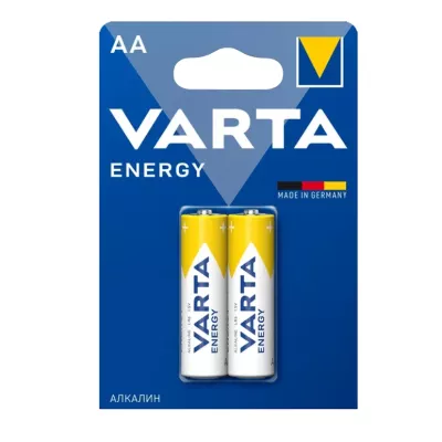 Батарейка VARTA ENERGY LR6 AA Alkaline BL2 2/40/200 К