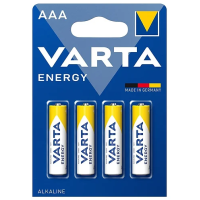 Батарейка VARTA ENERGY LR03 AAA Alkaline BL4 4/40/200 К