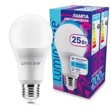 LUMIN'ARTE Лампа светодиодная  LSTD-A65 25Вт 6500K E27 10/100